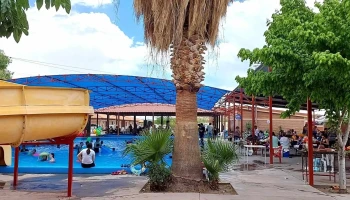 Aguas termales albercas julimes - Chih