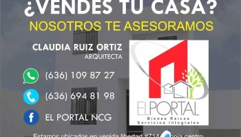 Avalúos Inmobiliarios El Portal Ncg - Nuevo Casas Grandes