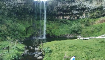Cascada de Miahuatlán o Cascada Cexuchic - Ver