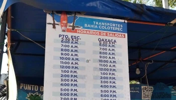 Transportes Bahia Colotepec - Puerto Escondido