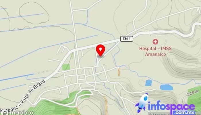 mapa de 026  en Amanalco de Becerra