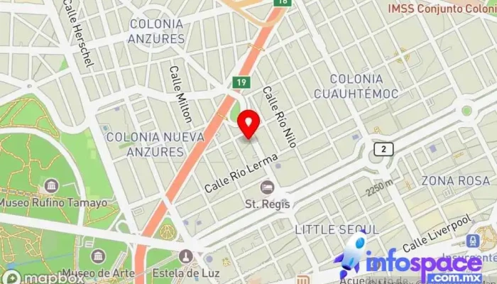 mapa de 3it Consultores Empresa de software en Cuauhtémoc, Ciudad de México