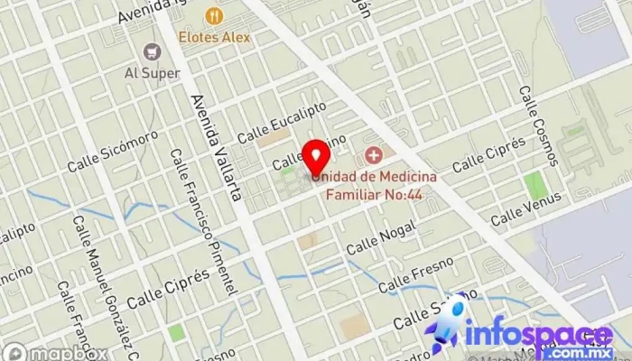 mapa de A La Carta Sistemas y Servicios para Bares y Restaurantes Consultora de administración empresarial en Chihuahua