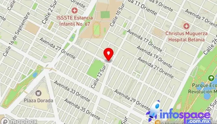 mapa de Abatics Consultores Oficinas de empresa en Heroica Puebla de Zaragoza