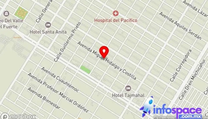 mapa de Abbaco - Consultoría Empresarial Asesor en Los Mochis