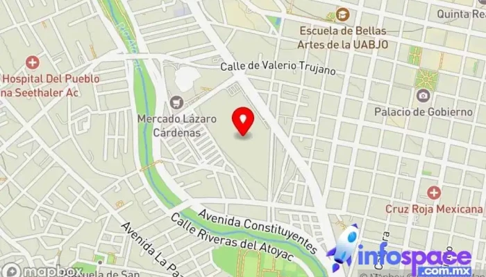 mapa de Acepta Pago Consultora de administración empresarial en Oaxaca de Juárez
