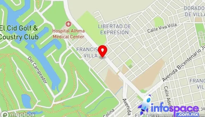 mapa de ACO Consultores Jurídicos y Contables Bufete en Mazatlán