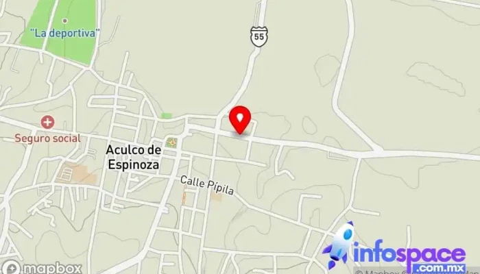 mapa de ACULCO BIENES RAICES Agencia inmobiliaria en Aculco de Espinoza