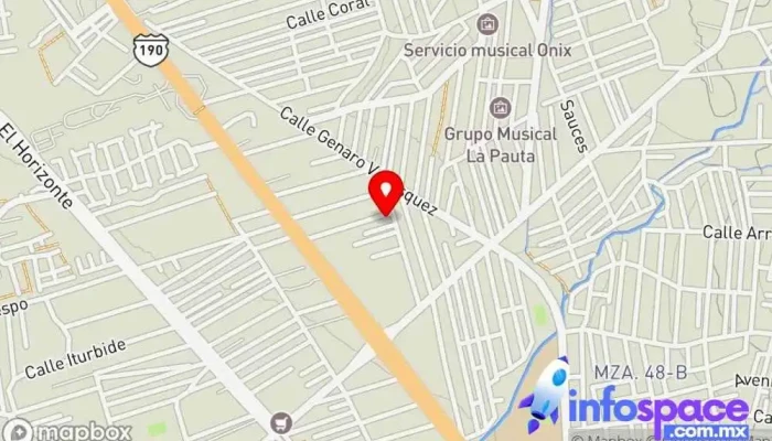 mapa de Administración y Asesoría Técnica  en Oaxaca de Juárez