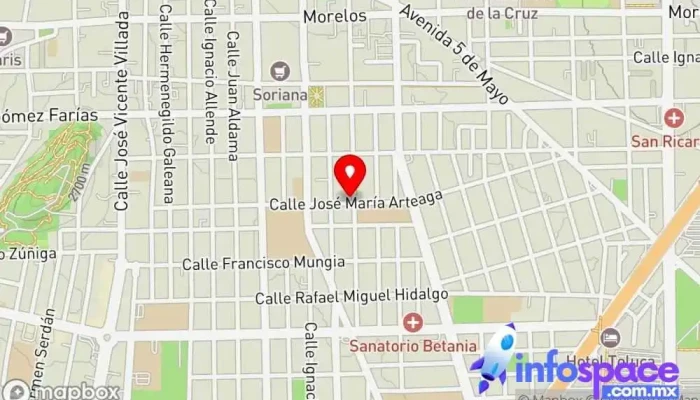 mapa de ADMINISTRACION Y CONSULTORIA DE MANTENIMIENTO BESTAAN