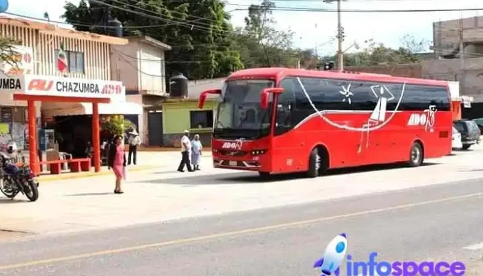 Ado Terminal Autobuses -  Direccion - Villa de Santiago Chazumba