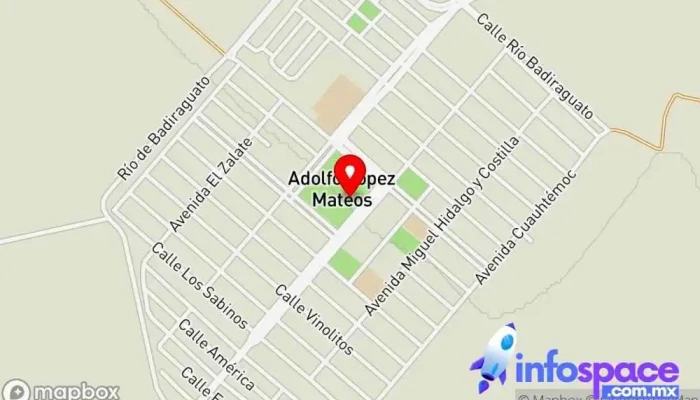 mapa de Adolfo López Mateos  en Adolfo López Mateos
