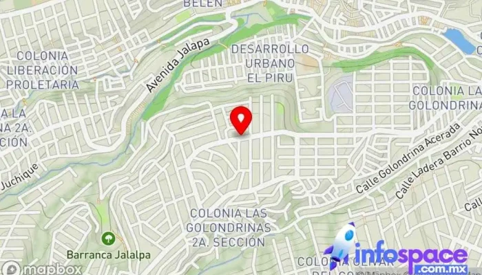 mapa de Adolfo López Mateos Bus stop en Ciudad de México