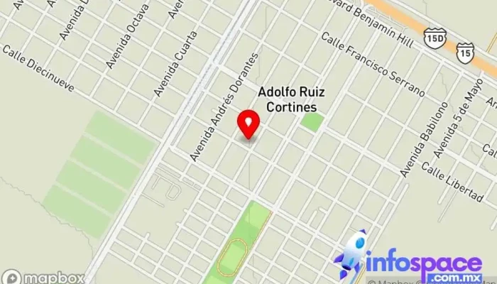 mapa de Adolfo Ruiz Cortines  en Adolfo Ruiz Cortines