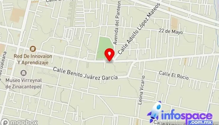 mapa de AEP Consultora Contable, Servicio de registros contables, Asesor, Consultora financiera, Asesor fiscal, Servicio de asesoramiento fiscal en San Miguel Zinacantepec