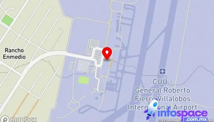 mapa de Aeropuerto Internacional de Chihuahua Aeropuerto internacional, Aeropuerto en Chihuahua