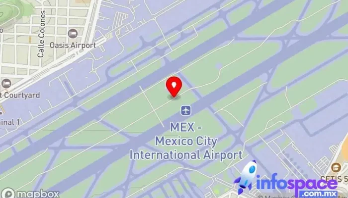 mapa de Aeropuerto Internacional de la Ciudad de México Aeropuerto internacional, Aeropuerto nacional en Venustiano Carranza, Ciudad de México