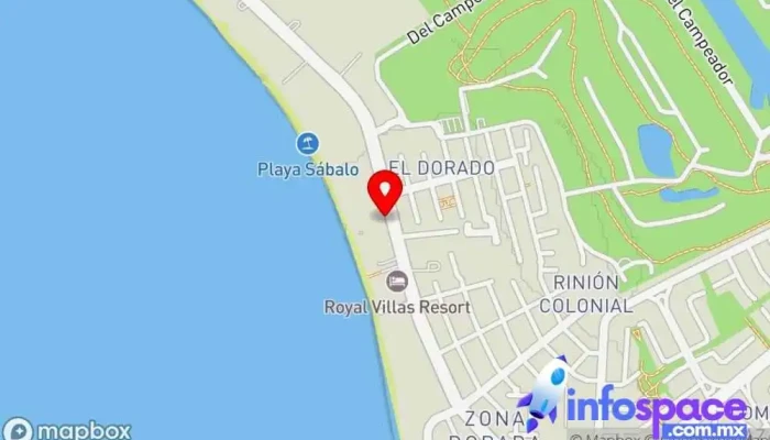 mapa de AG Consultores Contable en Mazatlán