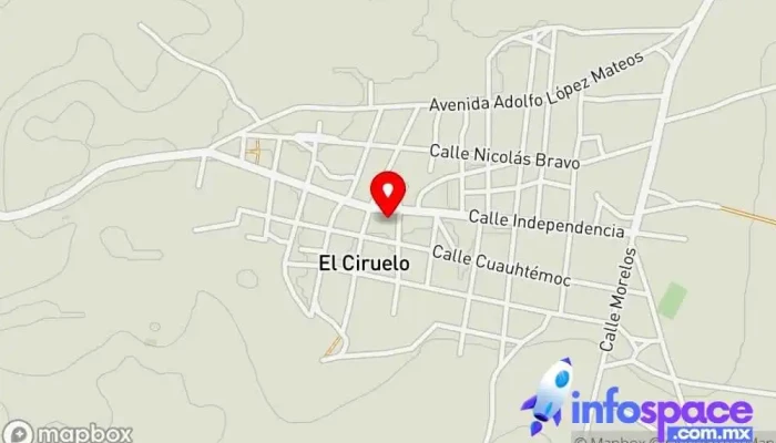 mapa de Agencia El Ciruelo Oficina de gobierno local en El Ciruelo