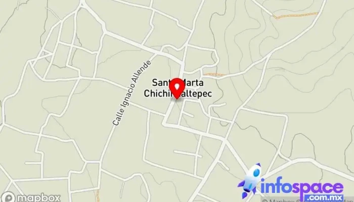 mapa de Agencia Municipal de Santa Martha Chichihualtepec Oficina de la Administración en Santa Marta Chichihualtepec