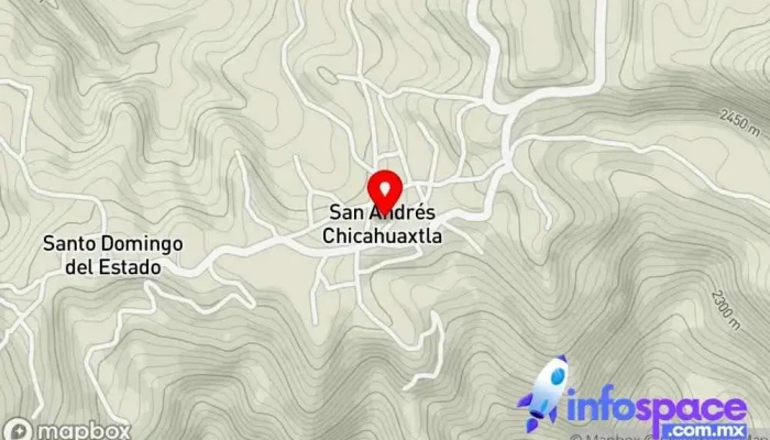 mapa de Agencia Municipal Diputación en San Andrés Chicahuaxtla