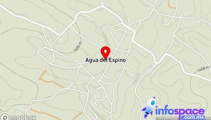 mapa de Agua del Espino  en Agua del Espino