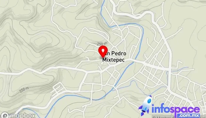 mapa de Altamar Agencia expendedora de billetes de autobús en San Pedro Mixtepec