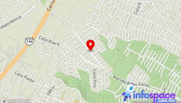 mapa de Altavista Bus stop en Lomas de Altavista