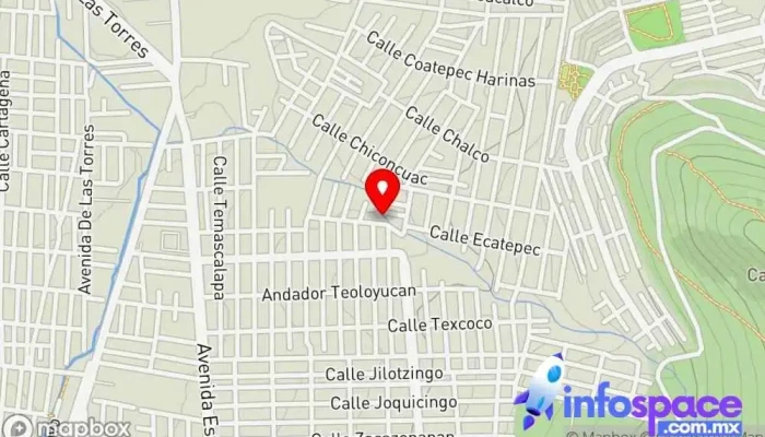mapa de Amp. San Mateo  en Amp. San Mateo