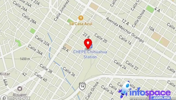 mapa de Anadic Chihuahua Consultora informática en Chihuahua