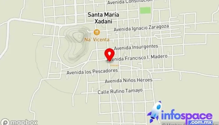 mapa de Anunció Oficinas de empresa en Santa María Xadani