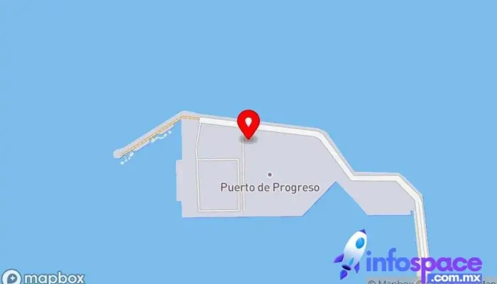 mapa de APM Terminals Yucatán Oficinas de empresa en Progreso