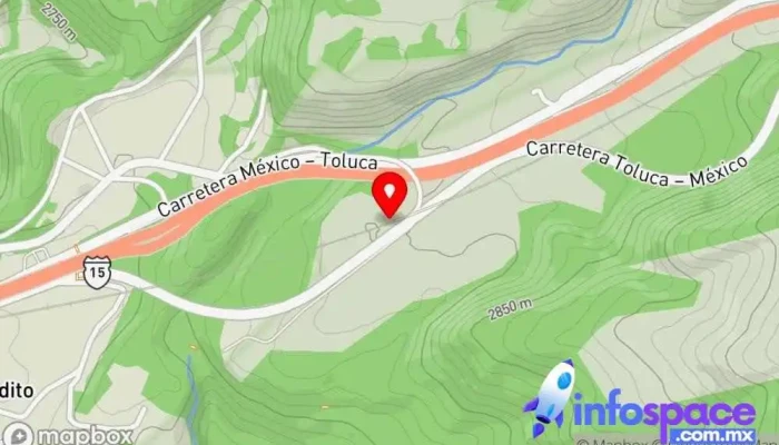 mapa de Apoyo Delta-∆ “El Caminero”—Tren Interurbano México-Toluca Puente en Estado de México