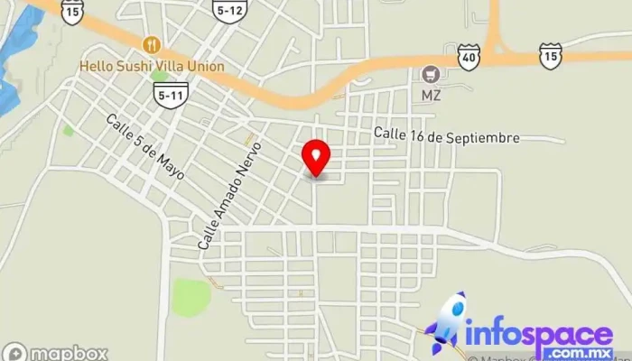 mapa de Arit Ibarra Salón De Belleza Centro de estética en Villa Unión