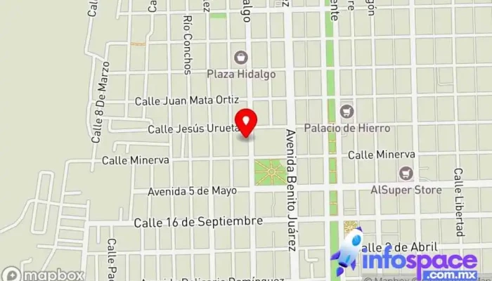 mapa de Arl@'salón Centro de estética en Nuevo Casas Grandes