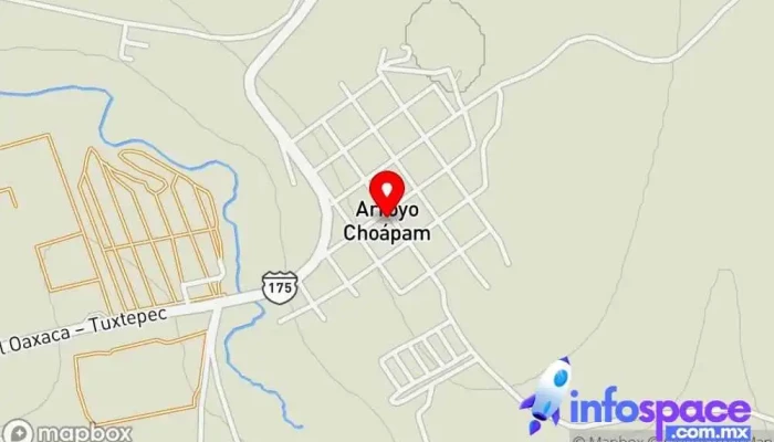 mapa de Arroyo Choápam  en Arroyo Choápam