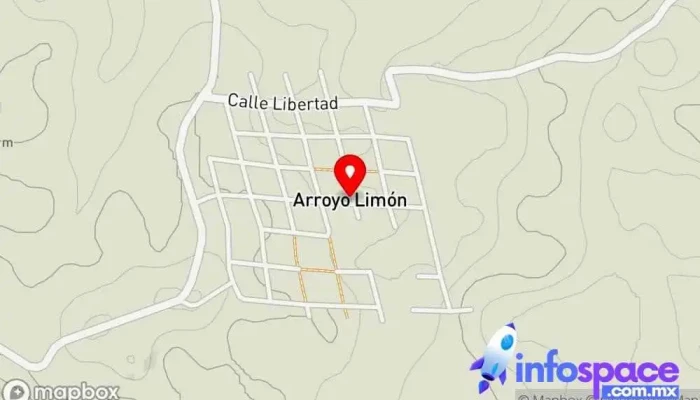 mapa de Arroyo Limón  en Arroyo Limón