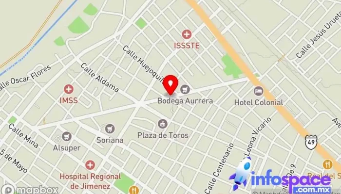 mapa de ARYDent  en José Mariano Jiménez