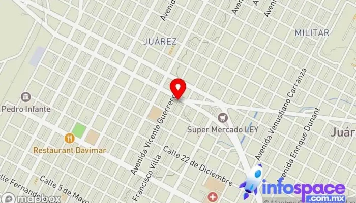 mapa de Ascomputer Tienda de informática, Tienda de cámaras, Servicio de informática, Tienda de muebles en Guamúchil