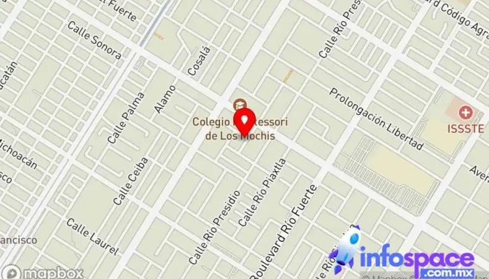 mapa de Asesor de negocios online Consultora de administración empresarial, Servicios de empresa a empresa, Consultora financiera, Consultora de marketing, Comercio en Los Mochis