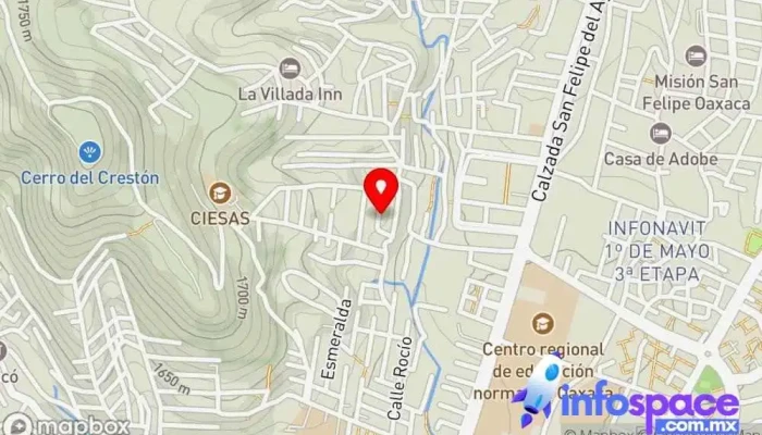 mapa de Asesor Profesional de Seguros Empresa de software en Oaxaca de Juárez