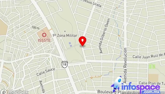 mapa de Asesor TI Consultora de marketing, Tienda de informática, Ingeniero de telecomunicaciones, Diseñador de sitios web en Culiacán Rosales