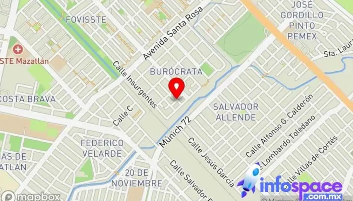 mapa de Asesores en Sistemas de Cómputo E Informática Integrada Tienda de informática en Mazatlán