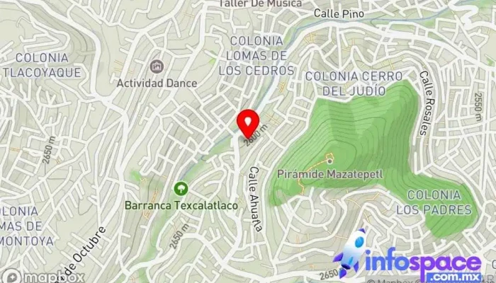 mapa de Asesores para ti Soporte y servicios informáticos en La Magdalena Contreras, Ciudad de México