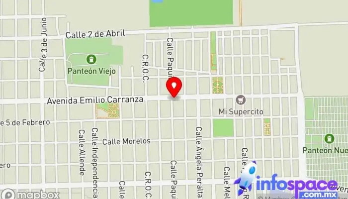 mapa de Asesoría inmobiliaria Agencia inmobiliaria en Nuevo Casas Grandes
