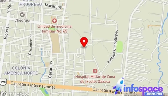 mapa de Asesoría Laboral Servicios legales en Santa Lucía del Camino
