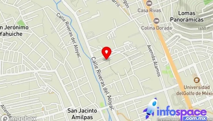 mapa de Asesoría Legal y Financiera Servicios legales en San Jacinto Amilpas