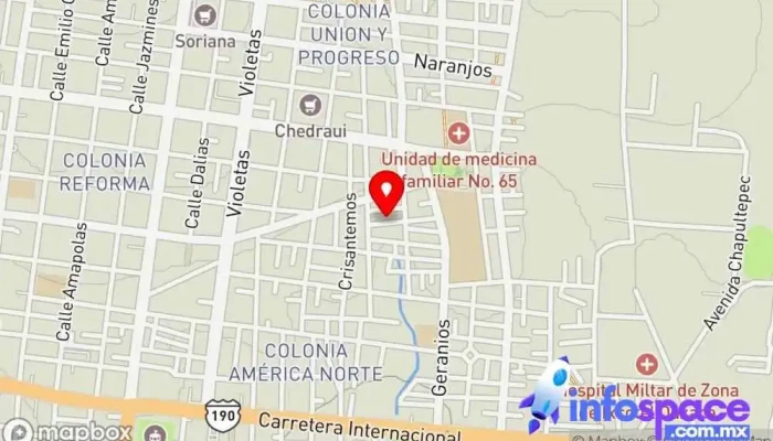 mapa de Asesoria Social y Empresarial, s.c. Consultora de administración empresarial en Oaxaca de Juárez