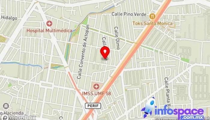 mapa de Asesoria y Servicio Computo Servicio de seguridad informática en Tlalnepantla