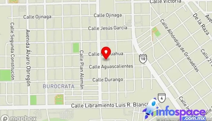 mapa de Asesorías y Servicios Especializados en Computación Tienda de informática en Nuevo Casas Grandes
